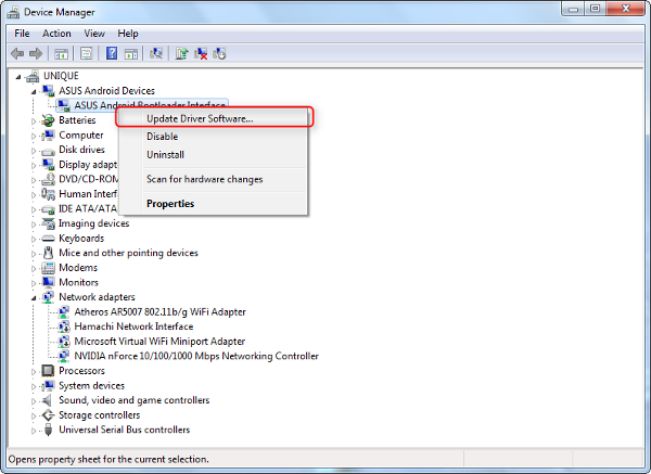 Huawei C8500/C8511driver install procedure step 3