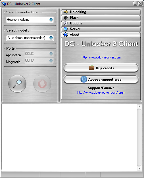 Download DC-unlocker software. Unlock supported phones and ...