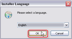 Installer language