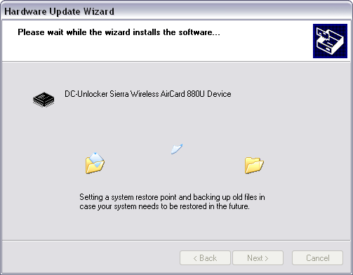 880U begin change driver
