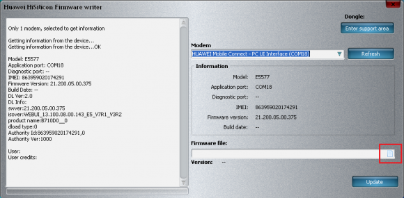 E5577-321 network lock