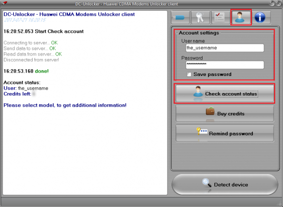 How To Access Support Area Website From Dc Unlocker Huawei Cdma Modems Unlocker Client