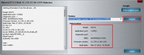 Huawei E5372 Bolt detect and unlock guide 2_19