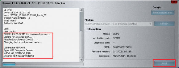 Huawei E5372 Bolt detect and unlock guide 3_121