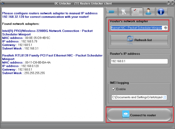 ZTE MF23 detect and unlock by network cable guide 3_124