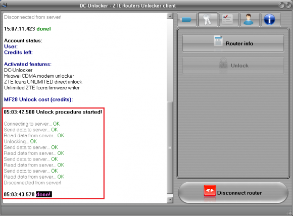 ZTE MF23 detect and unlock by network cable guide 9_13