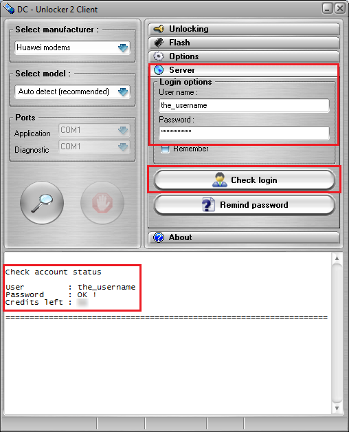 Dc unlocker username and password with unlimited credits free Dc unlocker username and password with unlimited credits free